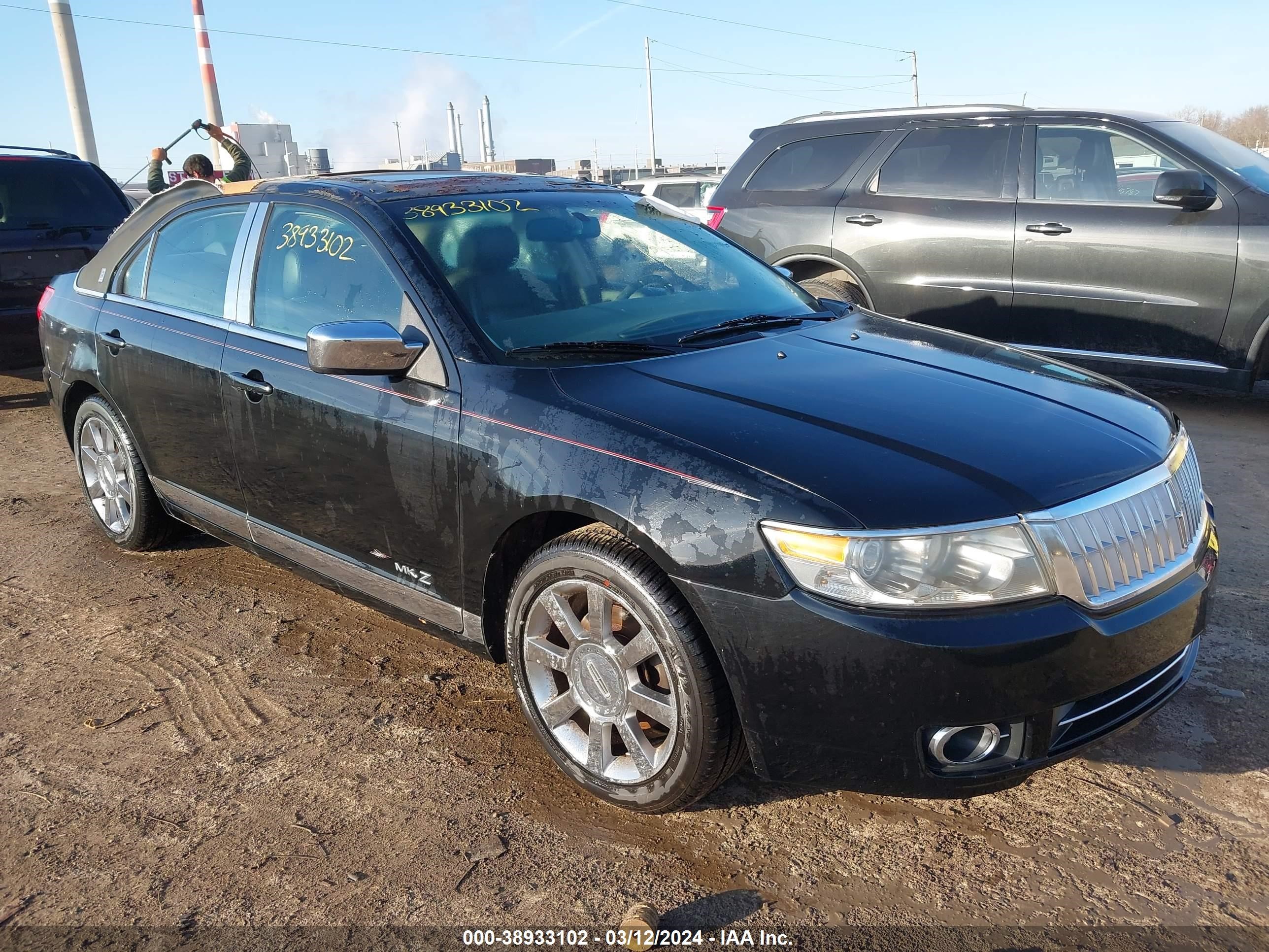 lincoln mkz 2007 3lnhm26t67r654513