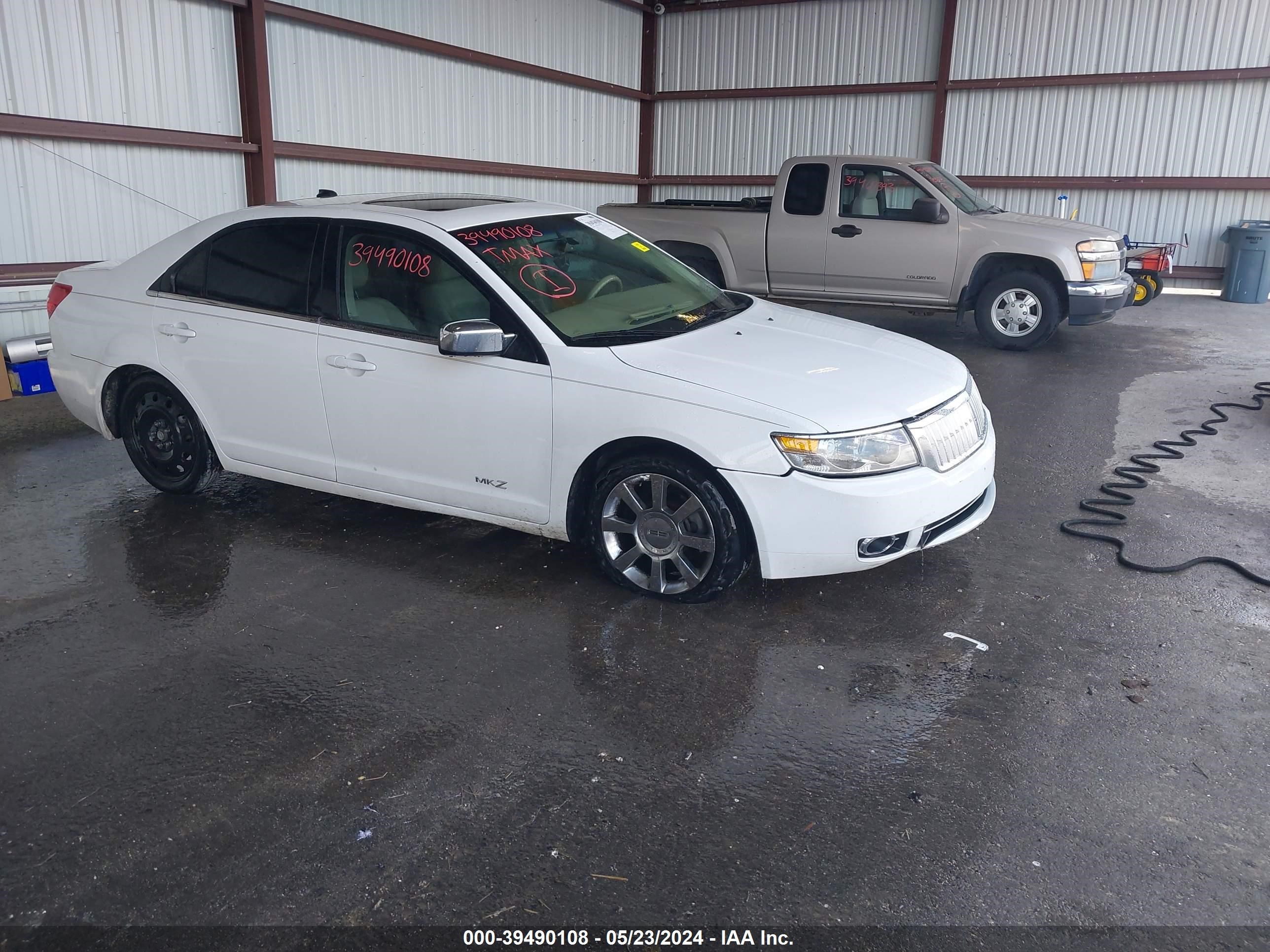 lincoln mkz 2007 3lnhm26t77r638045