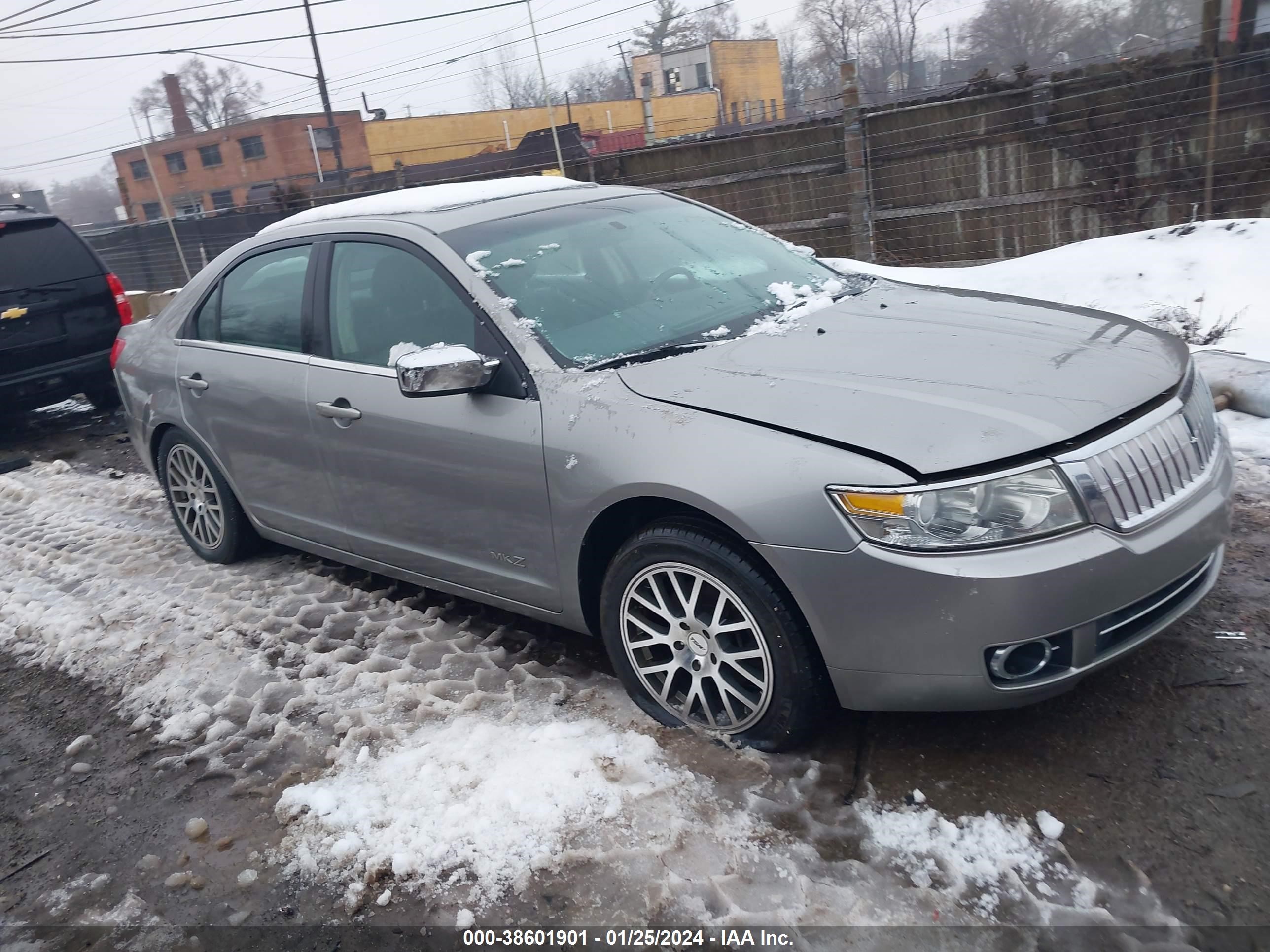 lincoln mkz 2008 3lnhm26t88r640615