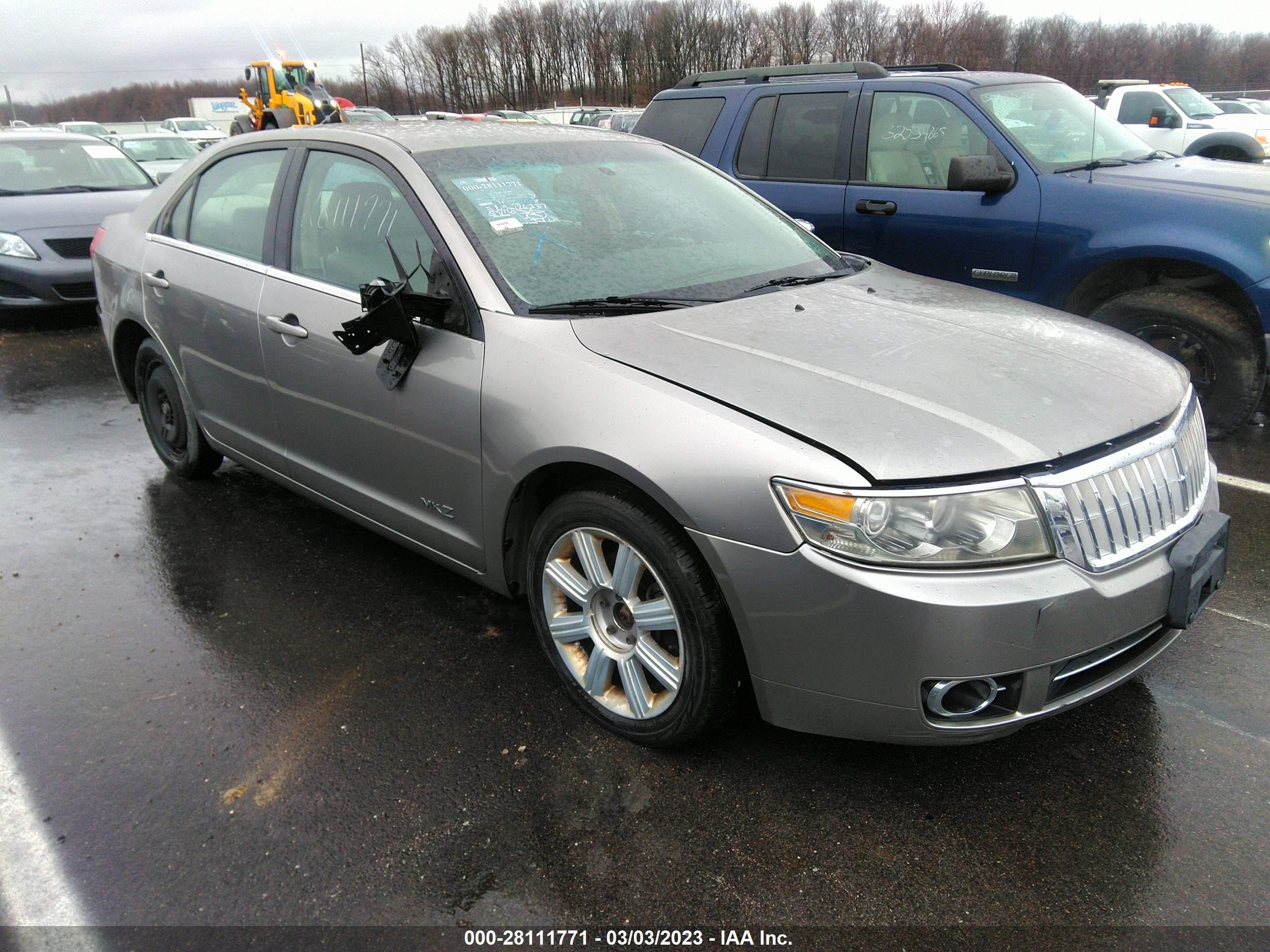 lincoln mkz 2009 3lnhm26t89r613965