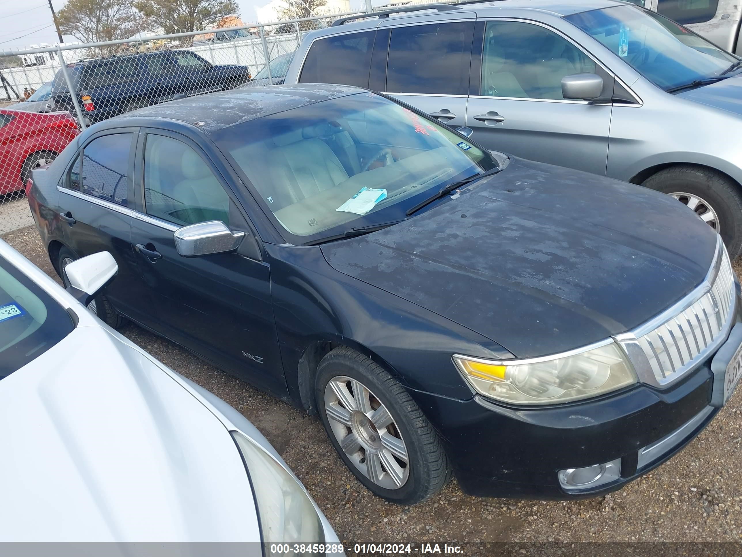 lincoln mkz 2007 3lnhm26t97r628083