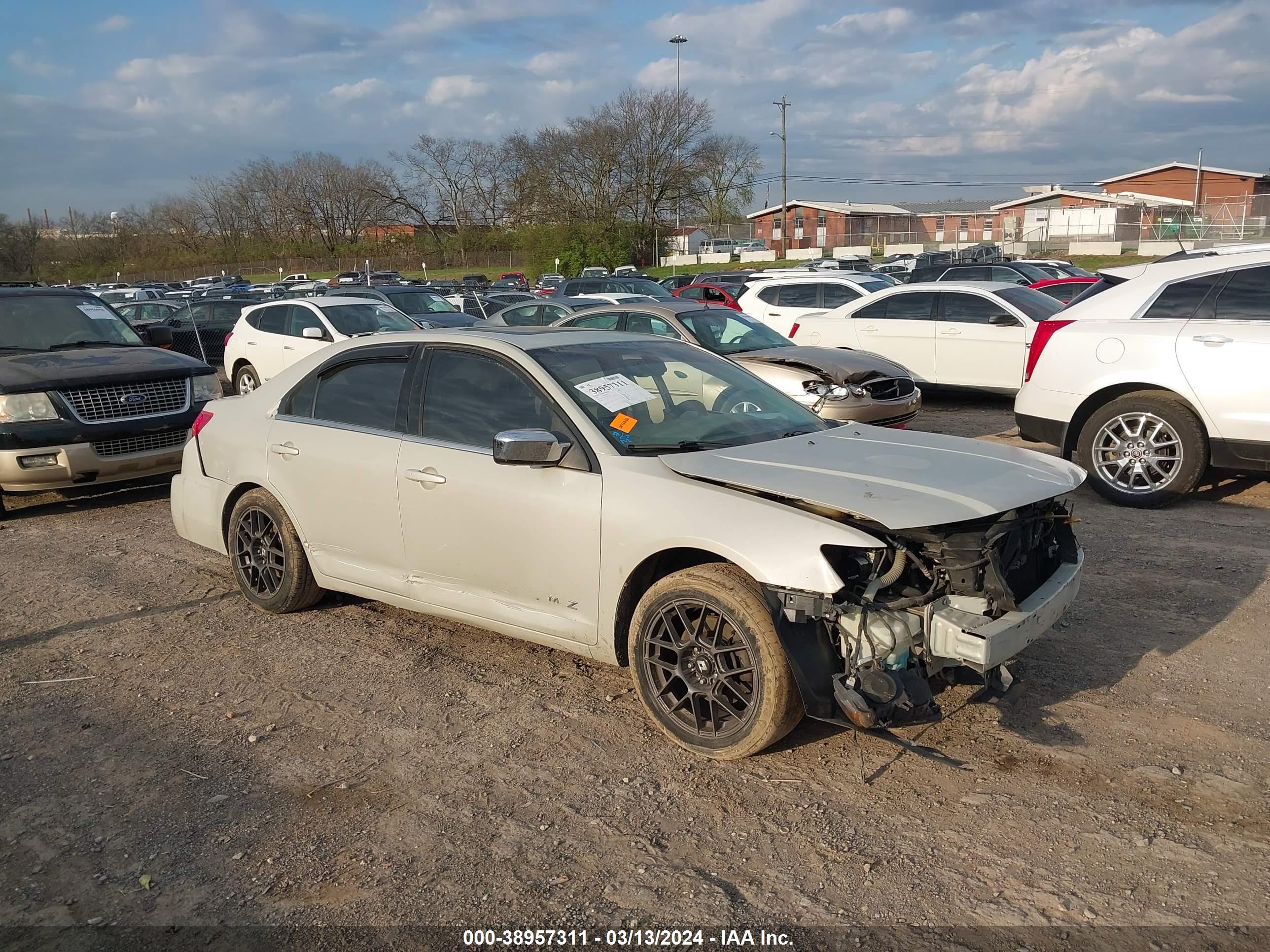 lincoln mkz 2007 3lnhm26t97r671516