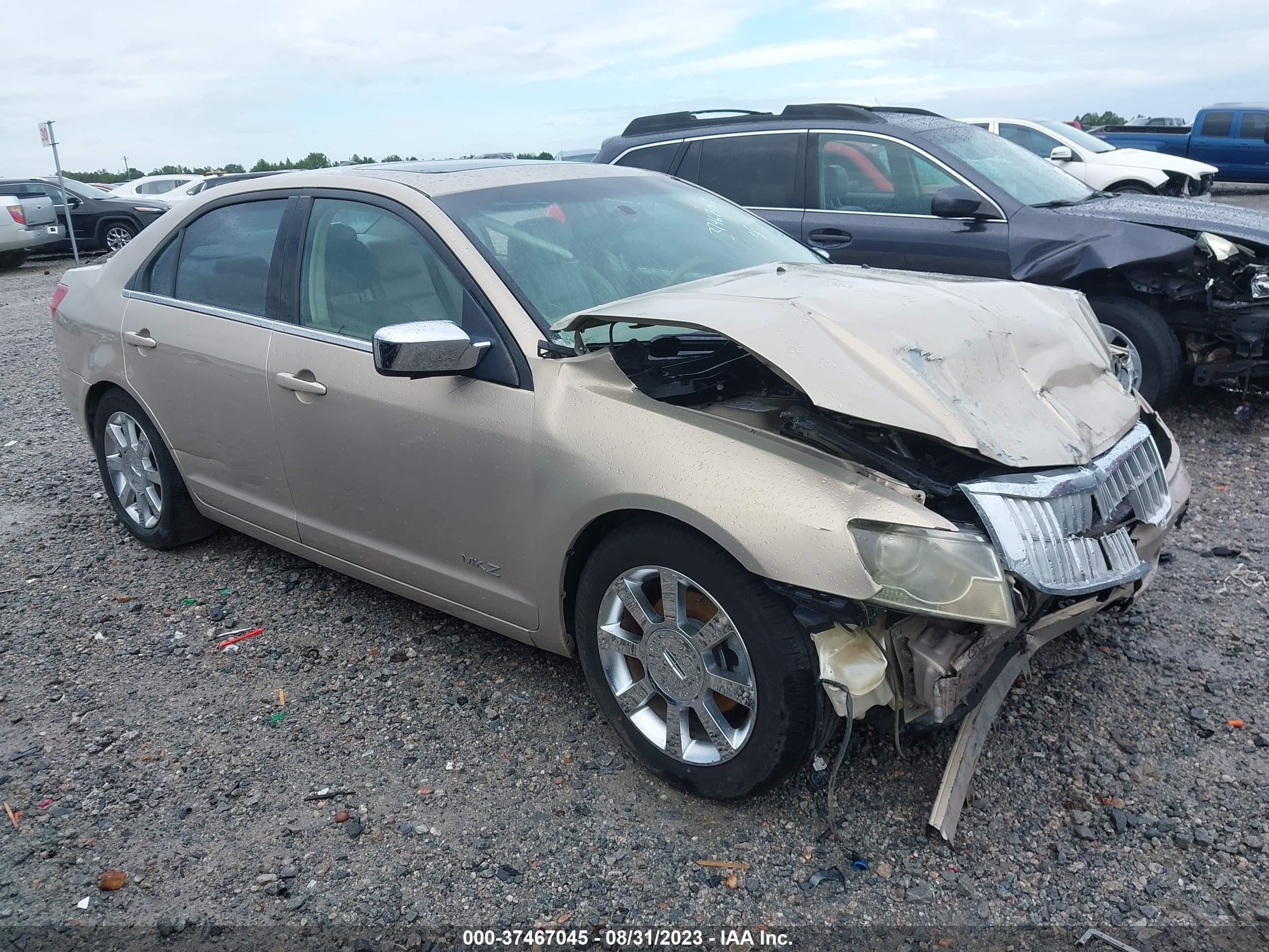 lincoln mkz 2007 3lnhm26tx7r657866