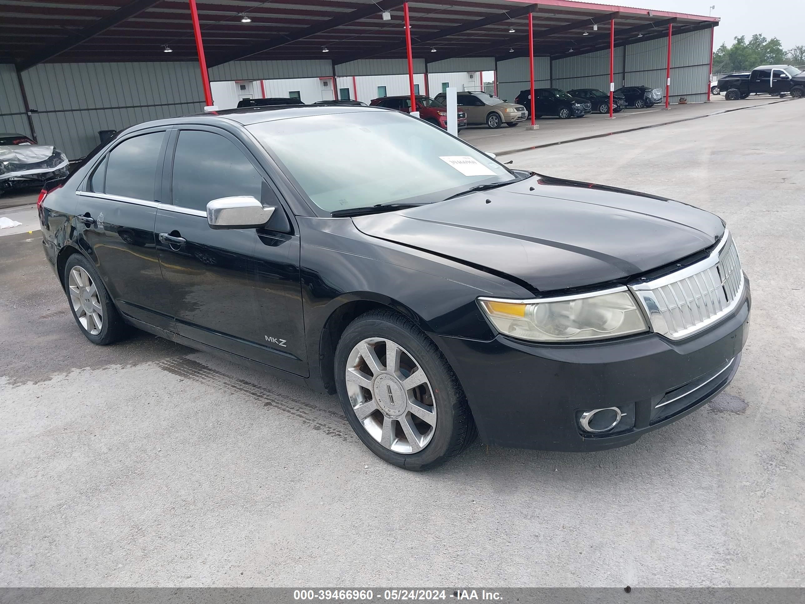 lincoln mkz 2007 3lnhm26tx7r661951