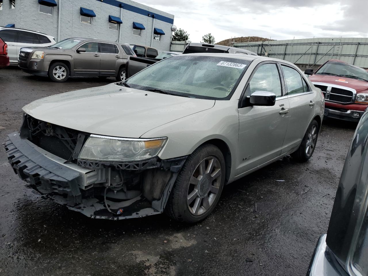 lincoln mkz 2008 3lnhm26tx8r648585