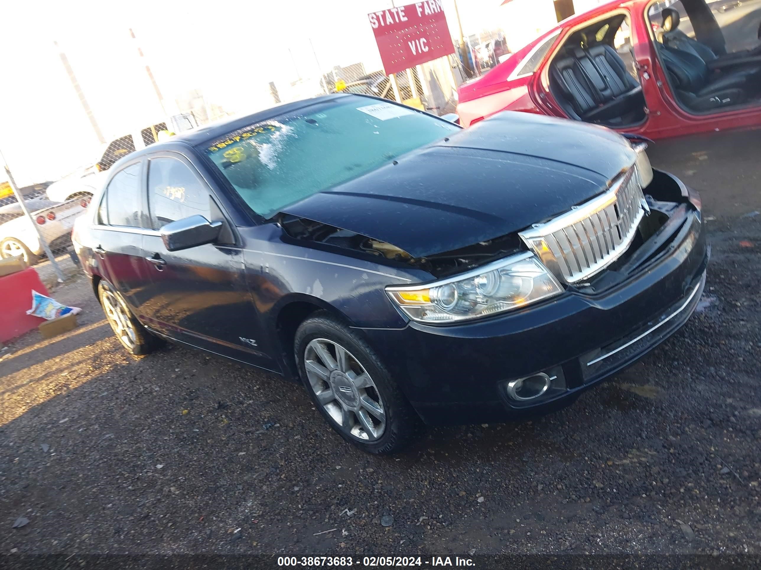 lincoln mkz 2008 3lnhm28t18r650755