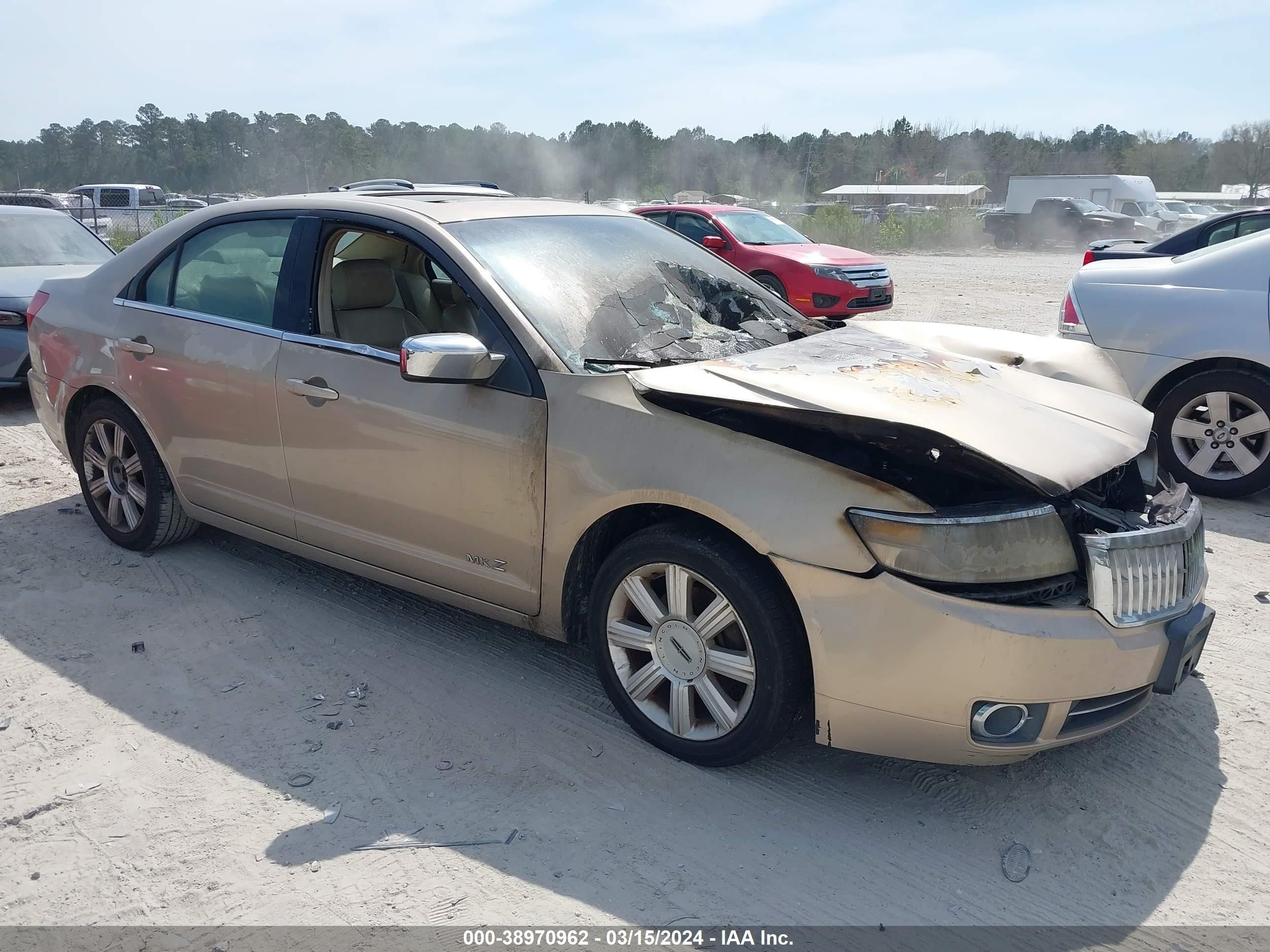 lincoln mkz 2007 3lnhm28t27r631677