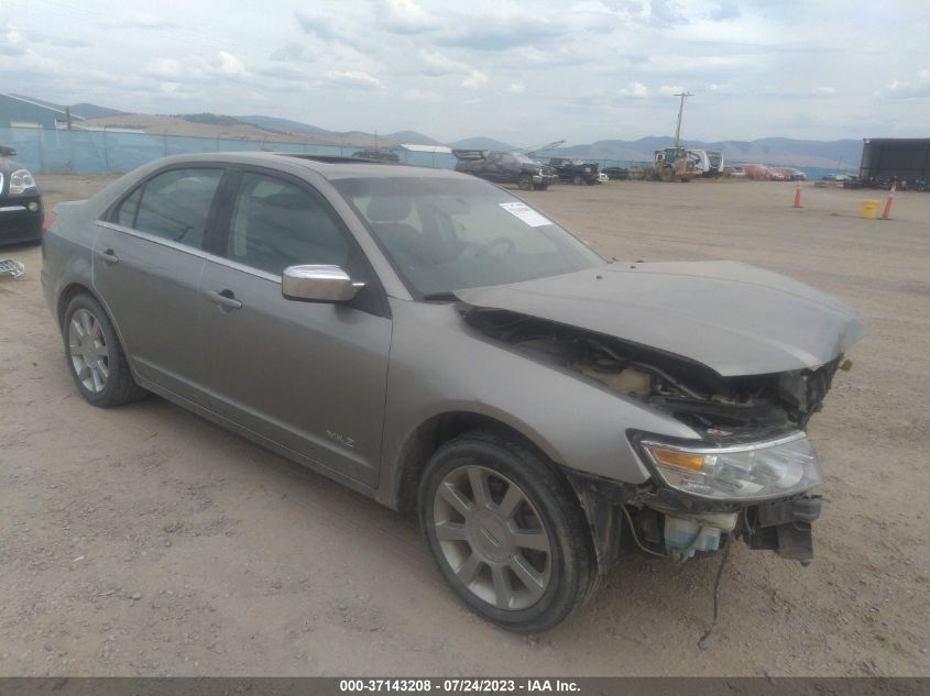 lincoln mkz 2008 3lnhm28t68r639590