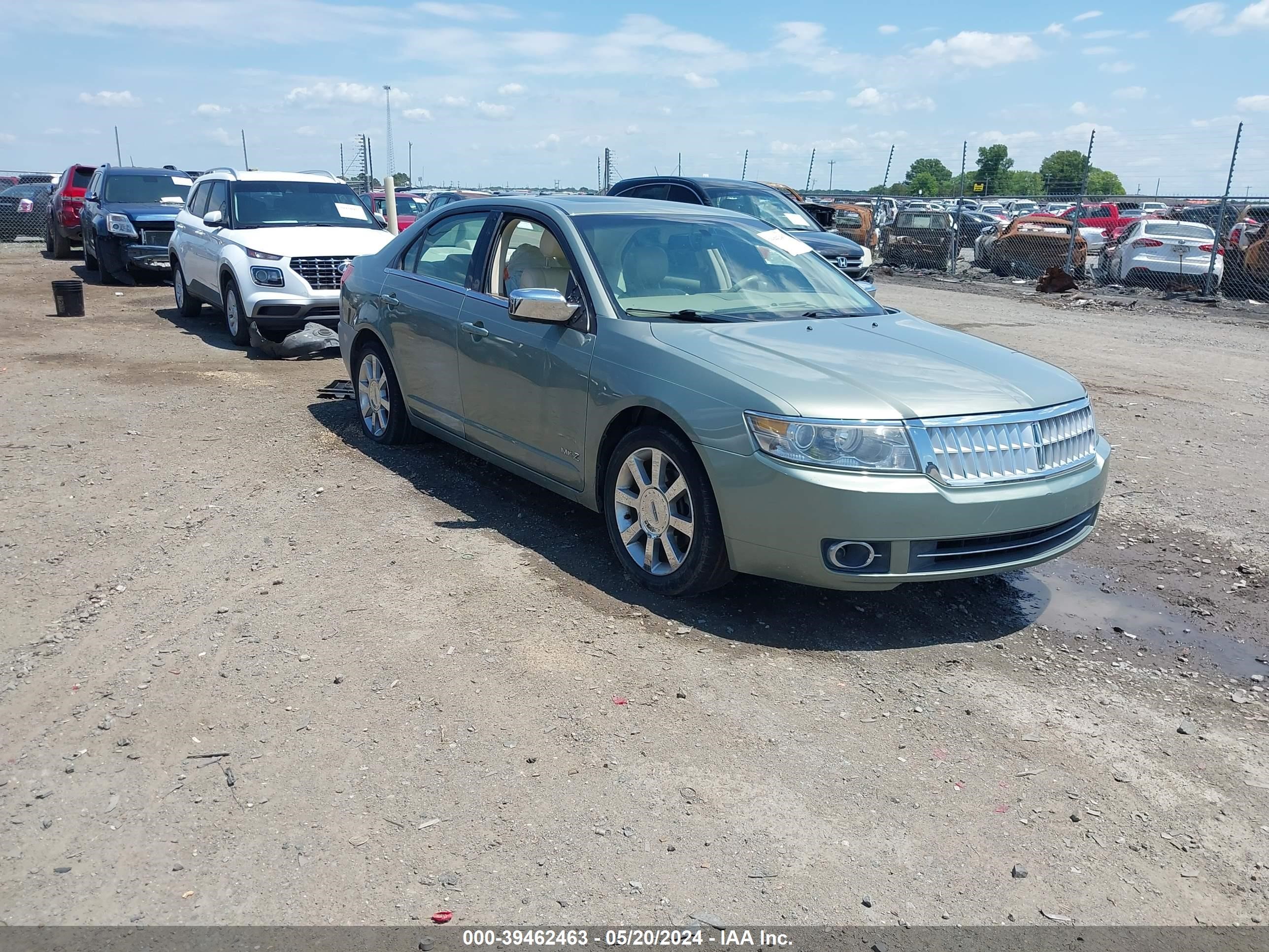 lincoln mkz 2008 3lnhm28t98r618118