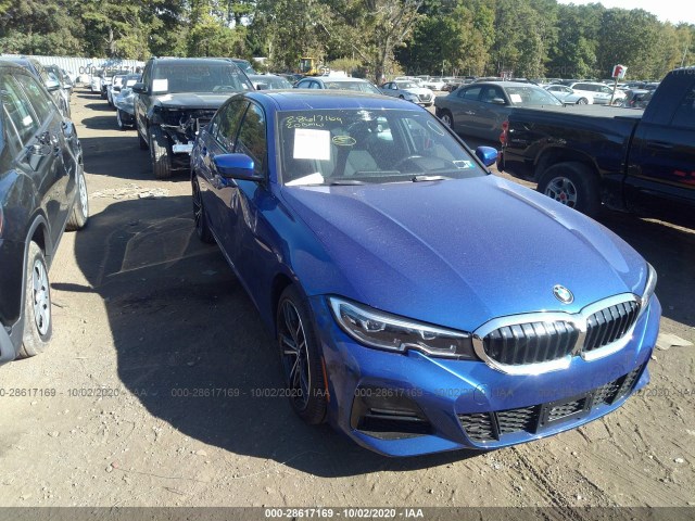 bmw 3 2020 3mw5r7j06l8b34697