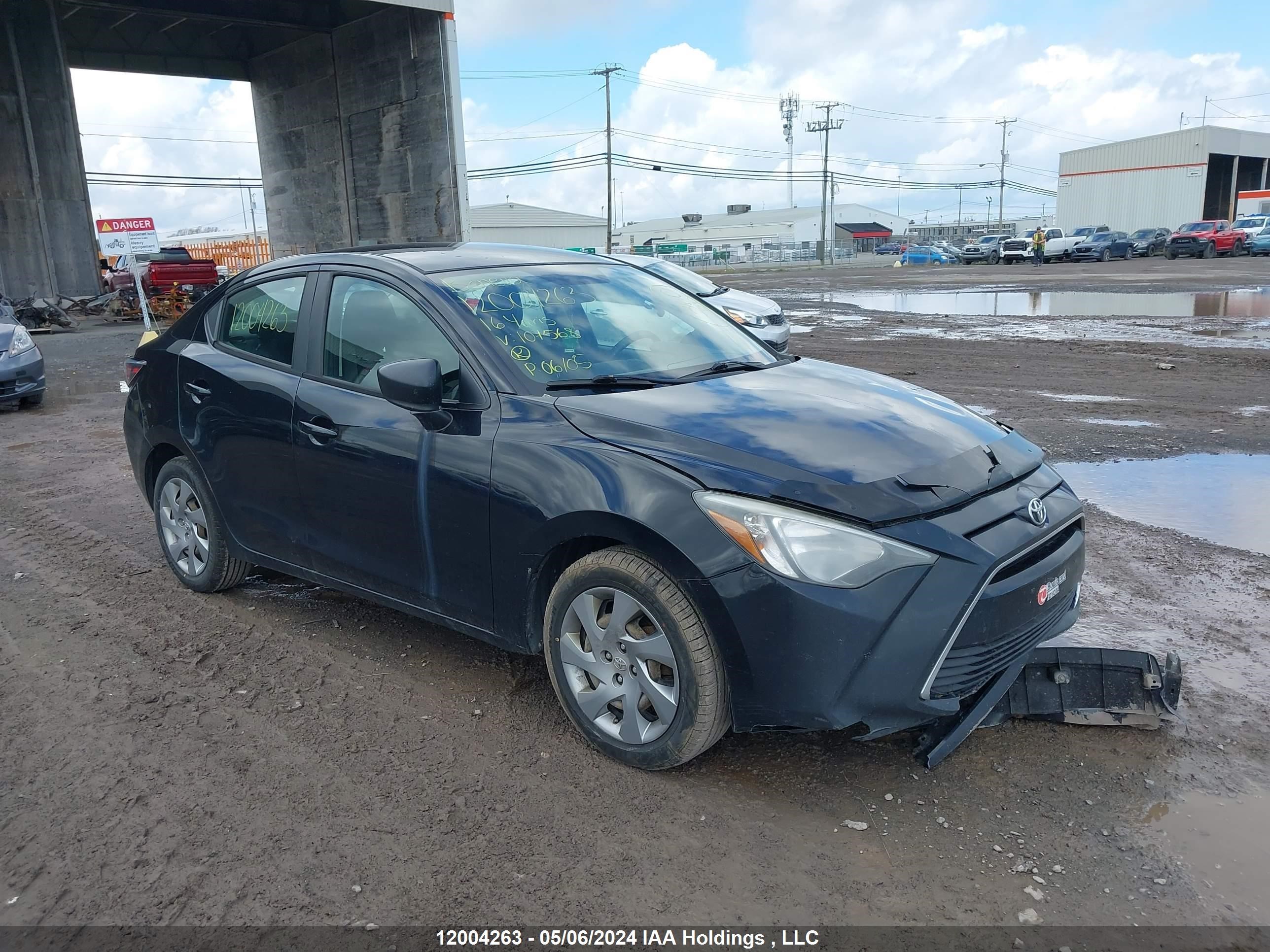 toyota yaris 2016 3mydlbyv9gy107568