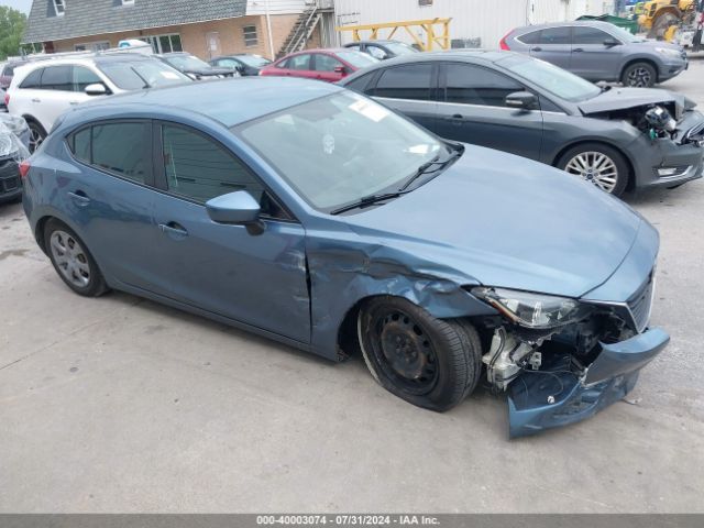 mazda mazda3 2015 3mzbm1k76fm147794