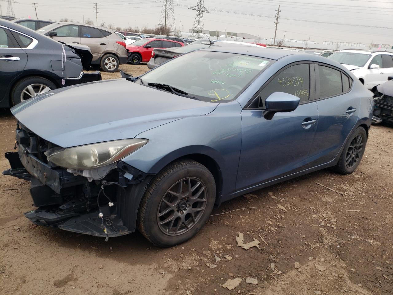 mazda 3 2014 3mzbm1u71em104069