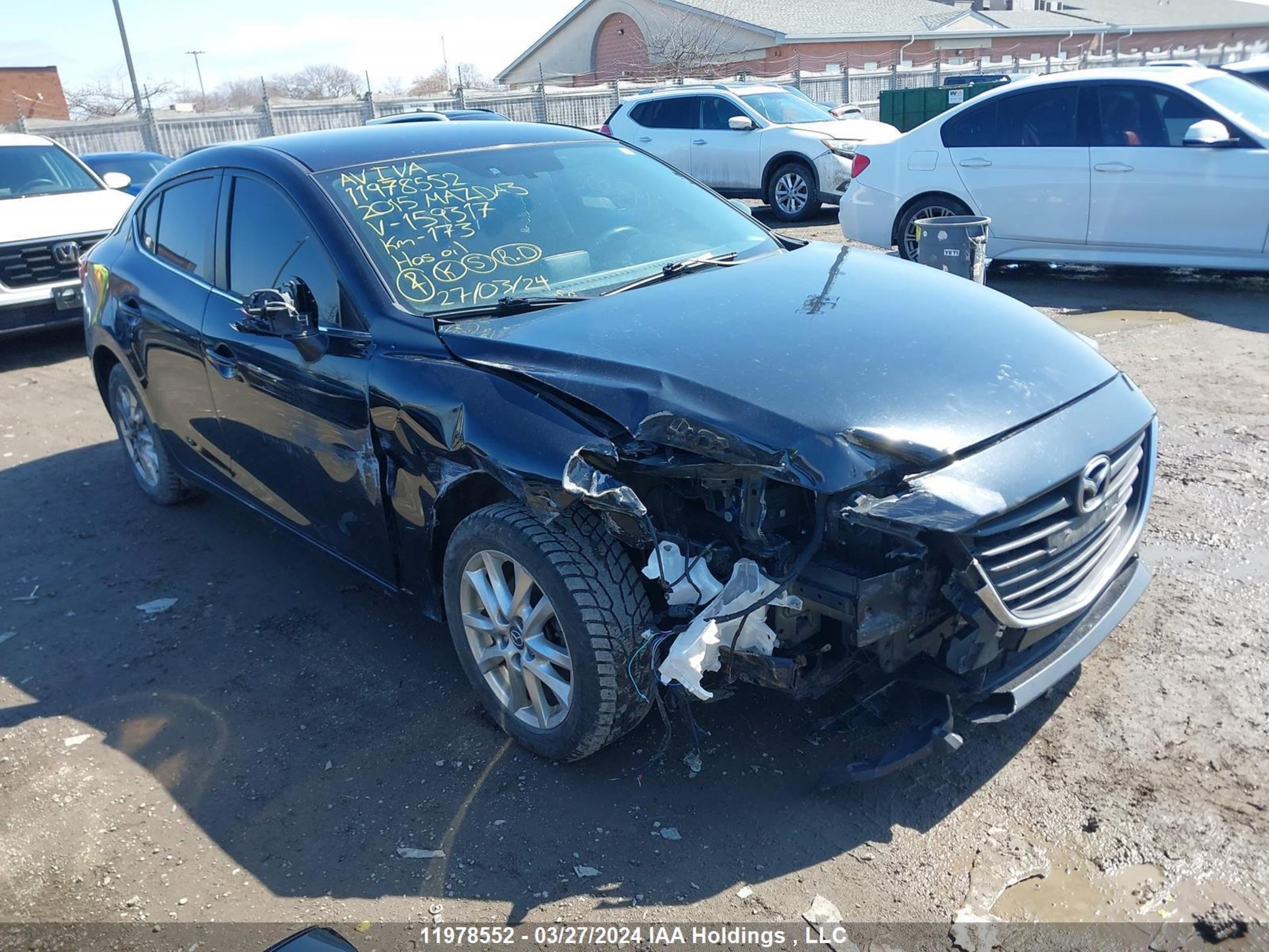 mazda 3 2015 3mzbm1v75fm159317