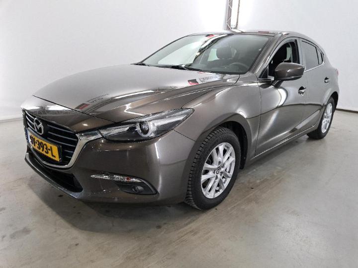 mazda 3 hatchback 2018 3mzbn64660m326010