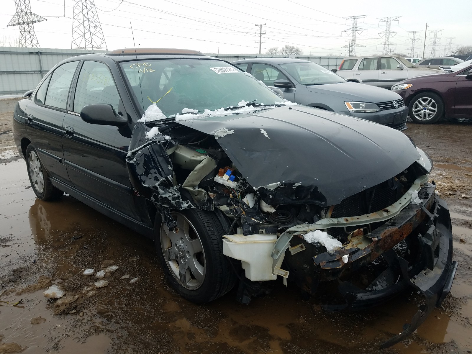 nissan sentra se- 2006 3n1ab51d96l453237