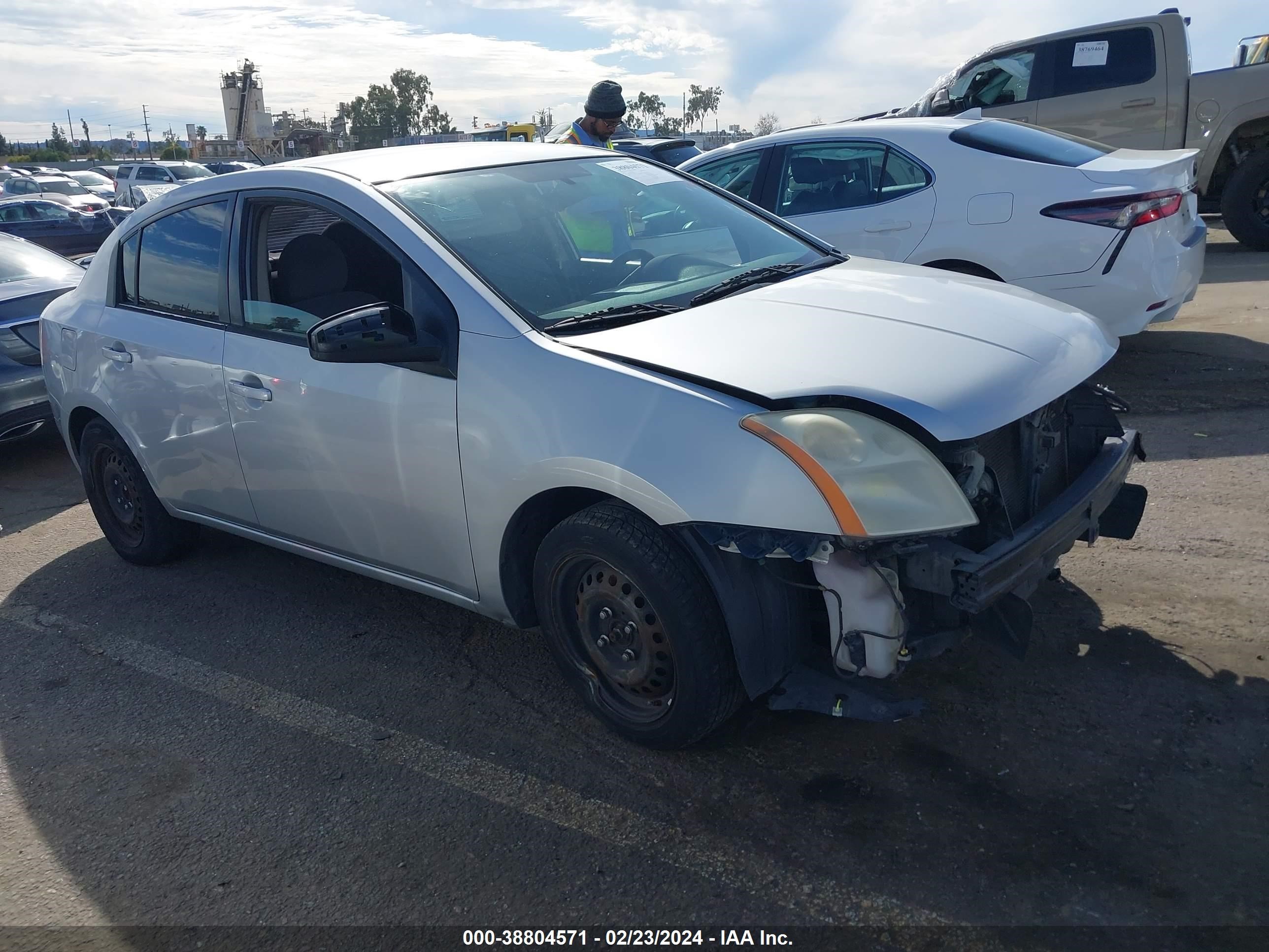 nissan sentra 2007 3n1ab61e27l604371