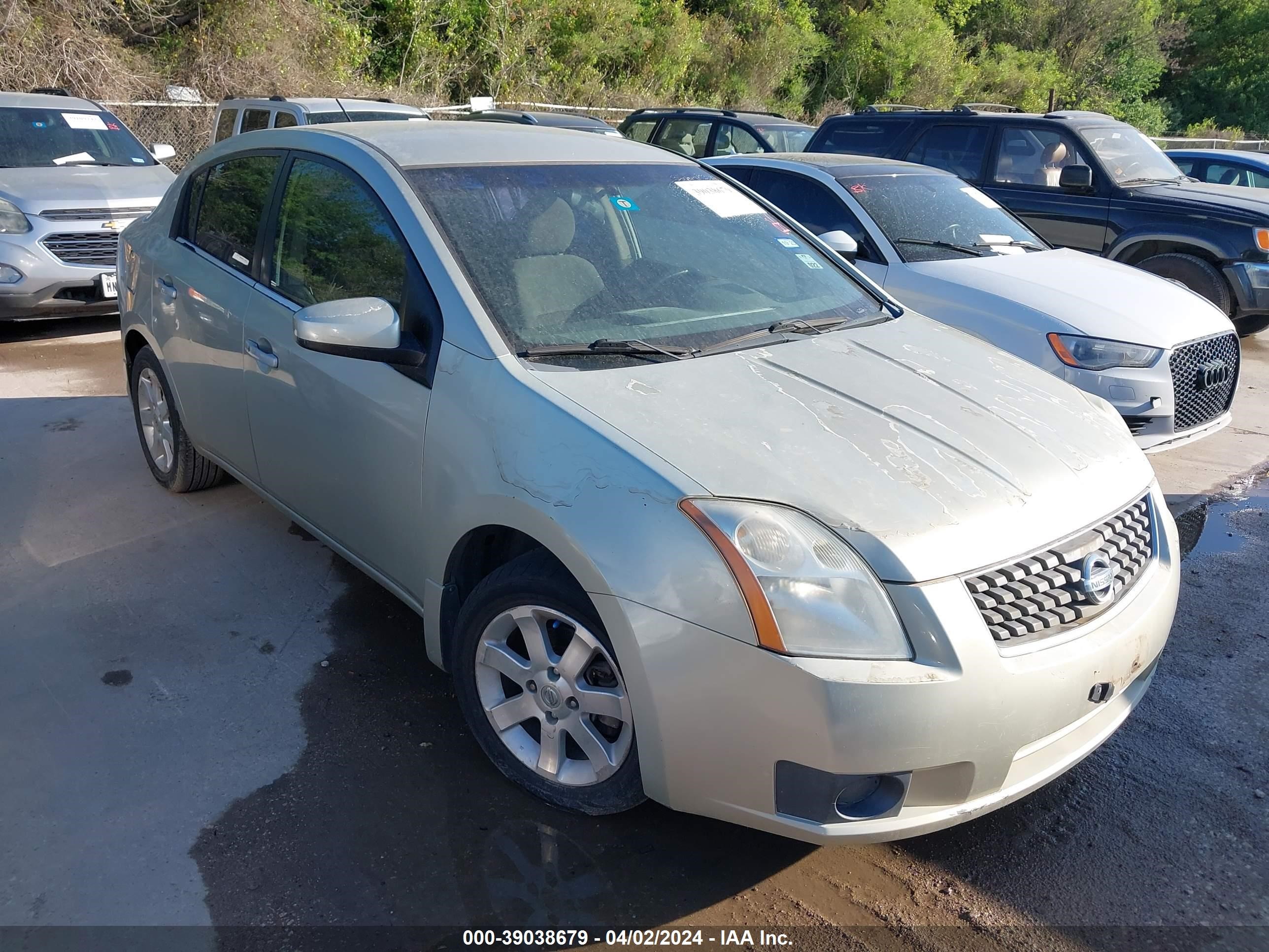 nissan sentra 2007 3n1ab61e27l656177