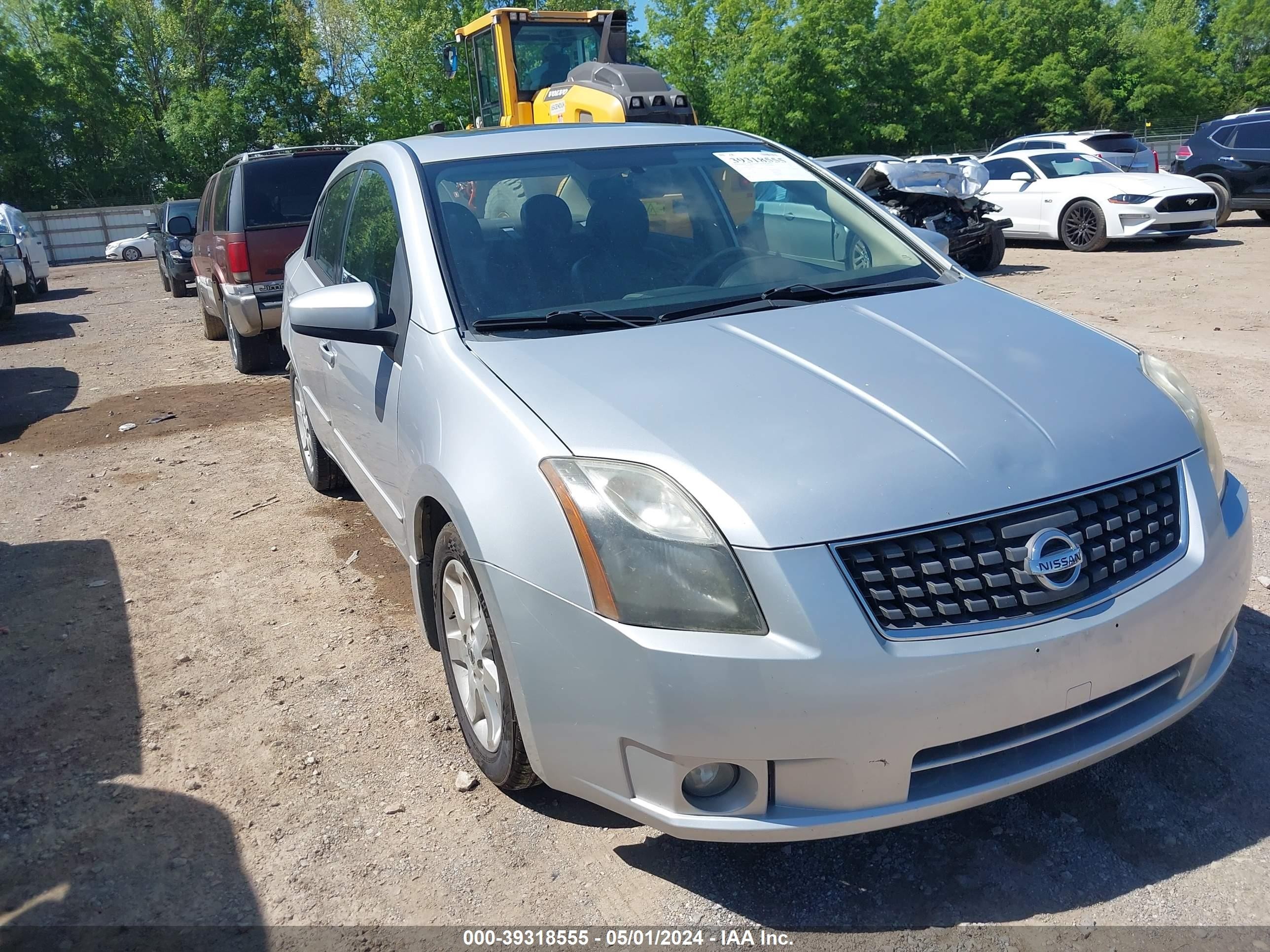 nissan sentra 2007 3n1ab61e27l682830