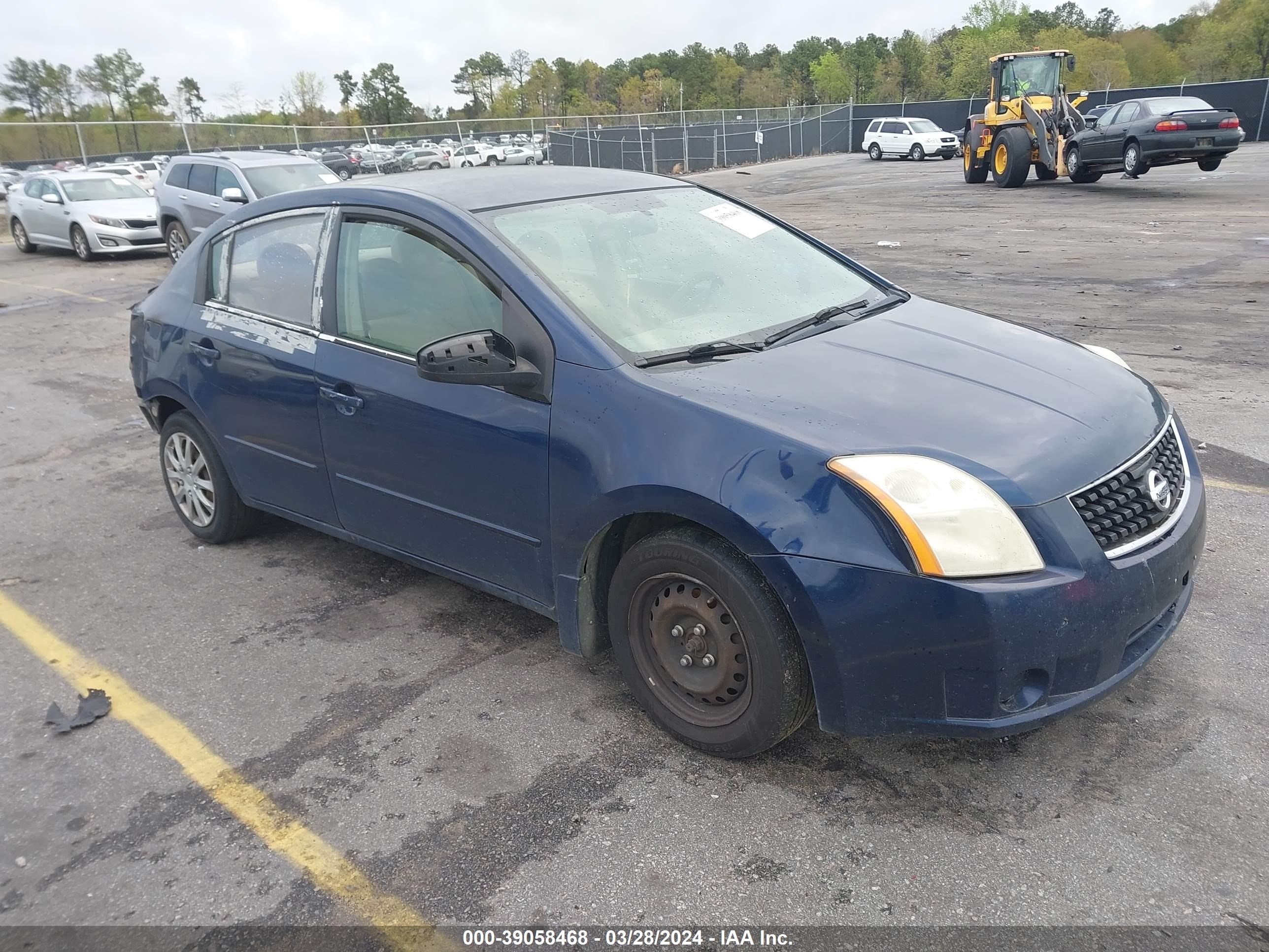 nissan sentra 2008 3n1ab61e38l646582