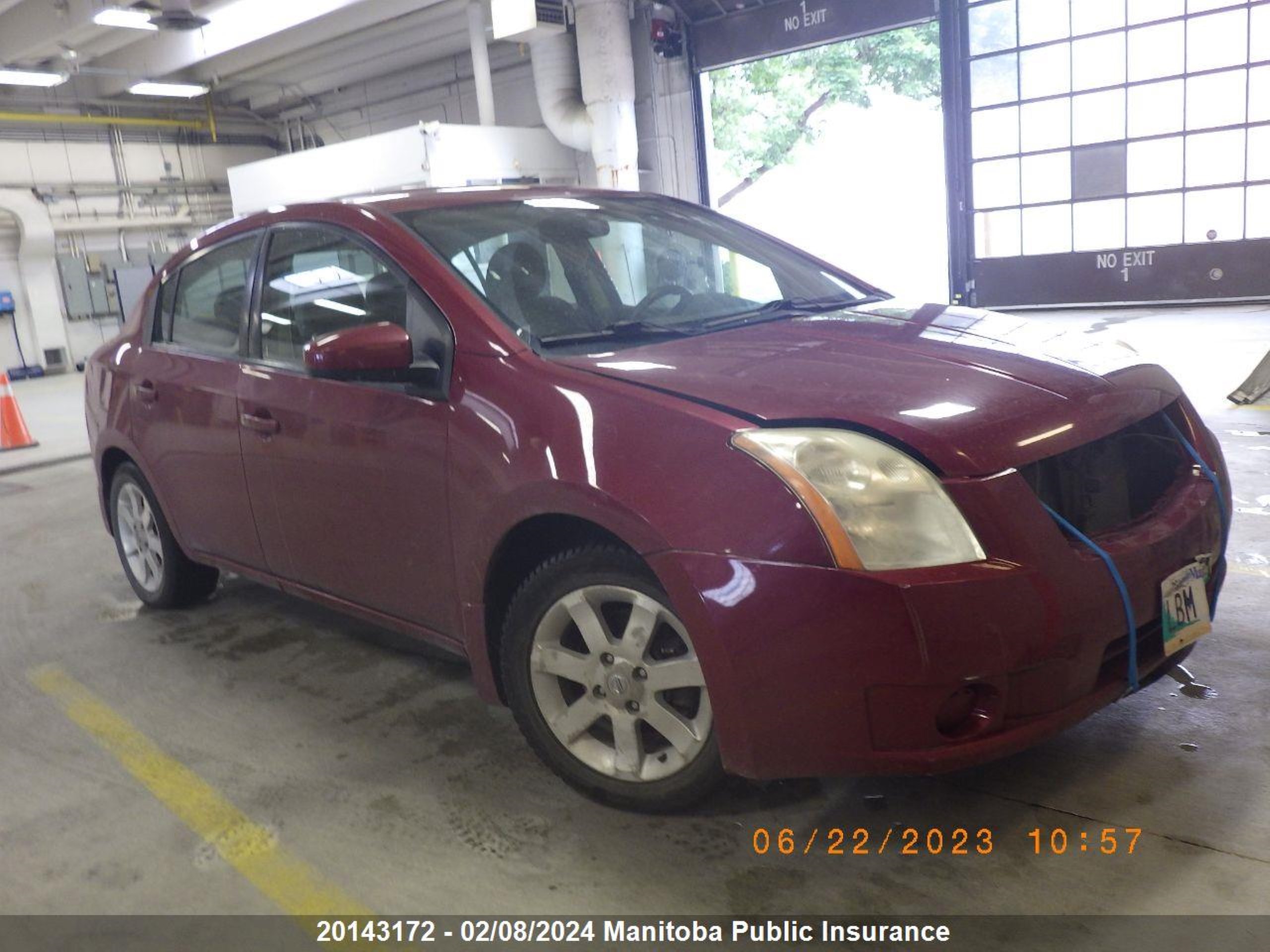 nissan sentra 2008 3n1ab61e48l618788