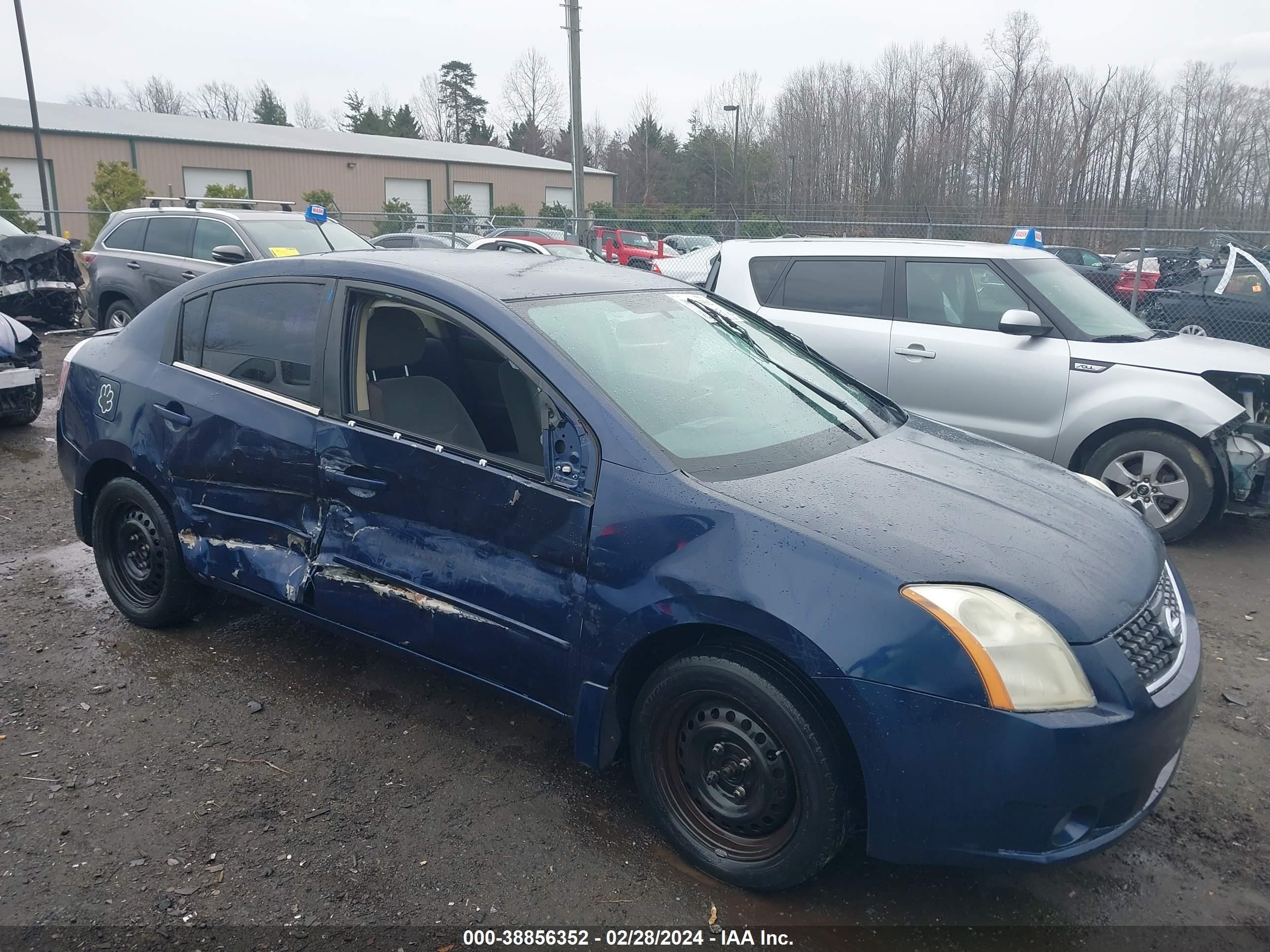 nissan sentra 2008 3n1ab61e48l678344