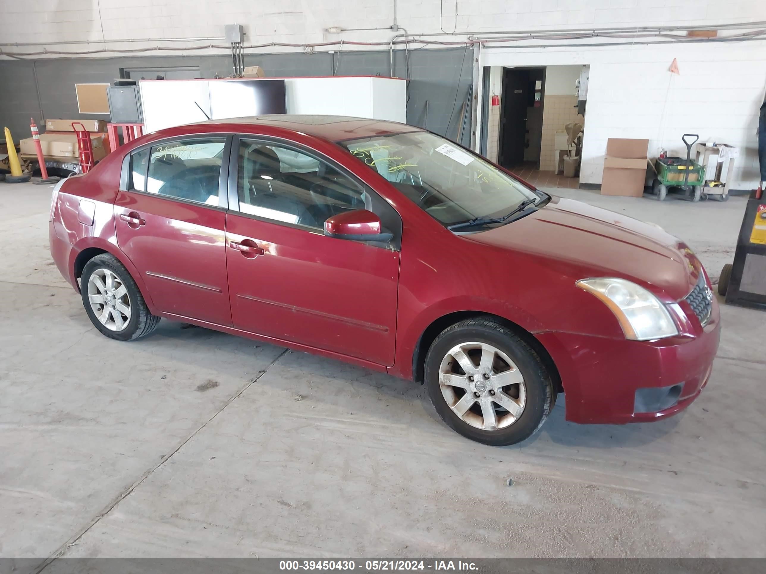 nissan sentra 2007 3n1ab61e67l671085