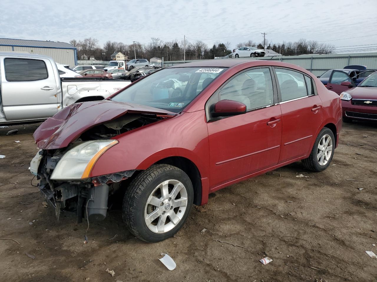 nissan sentra 2007 3n1ab61e67l675220