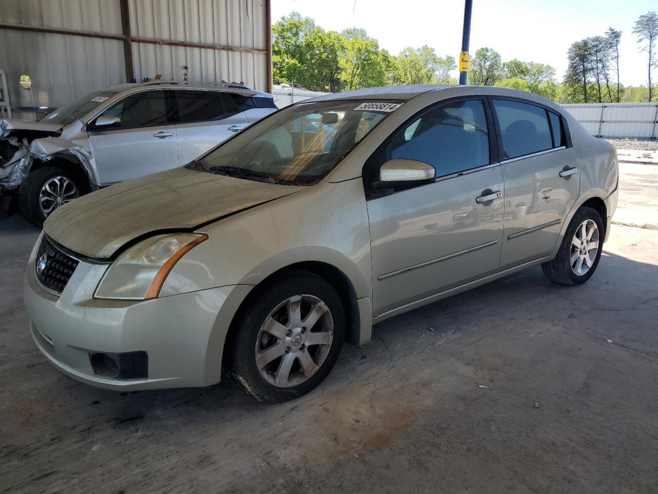 nissan sentra 2007 3n1ab61e97l678970