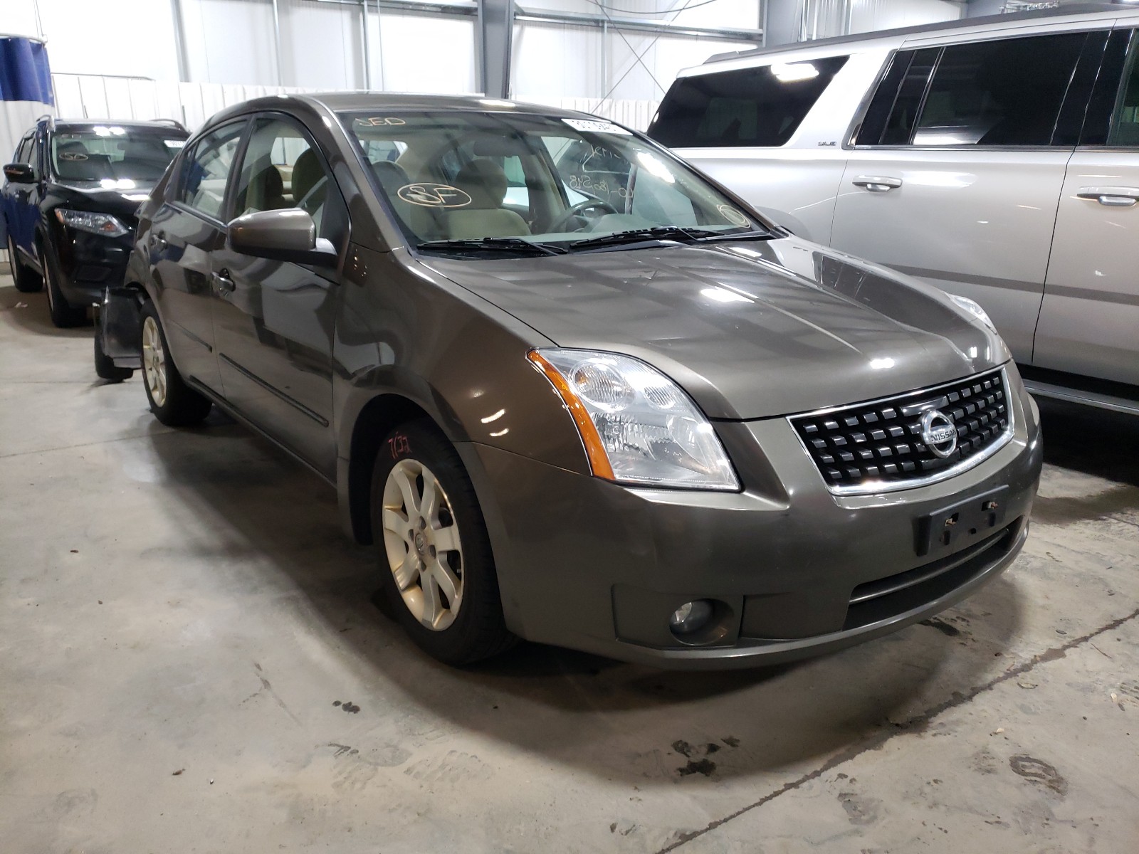 nissan sentra 2.0 2008 3n1ab61ex8l627575