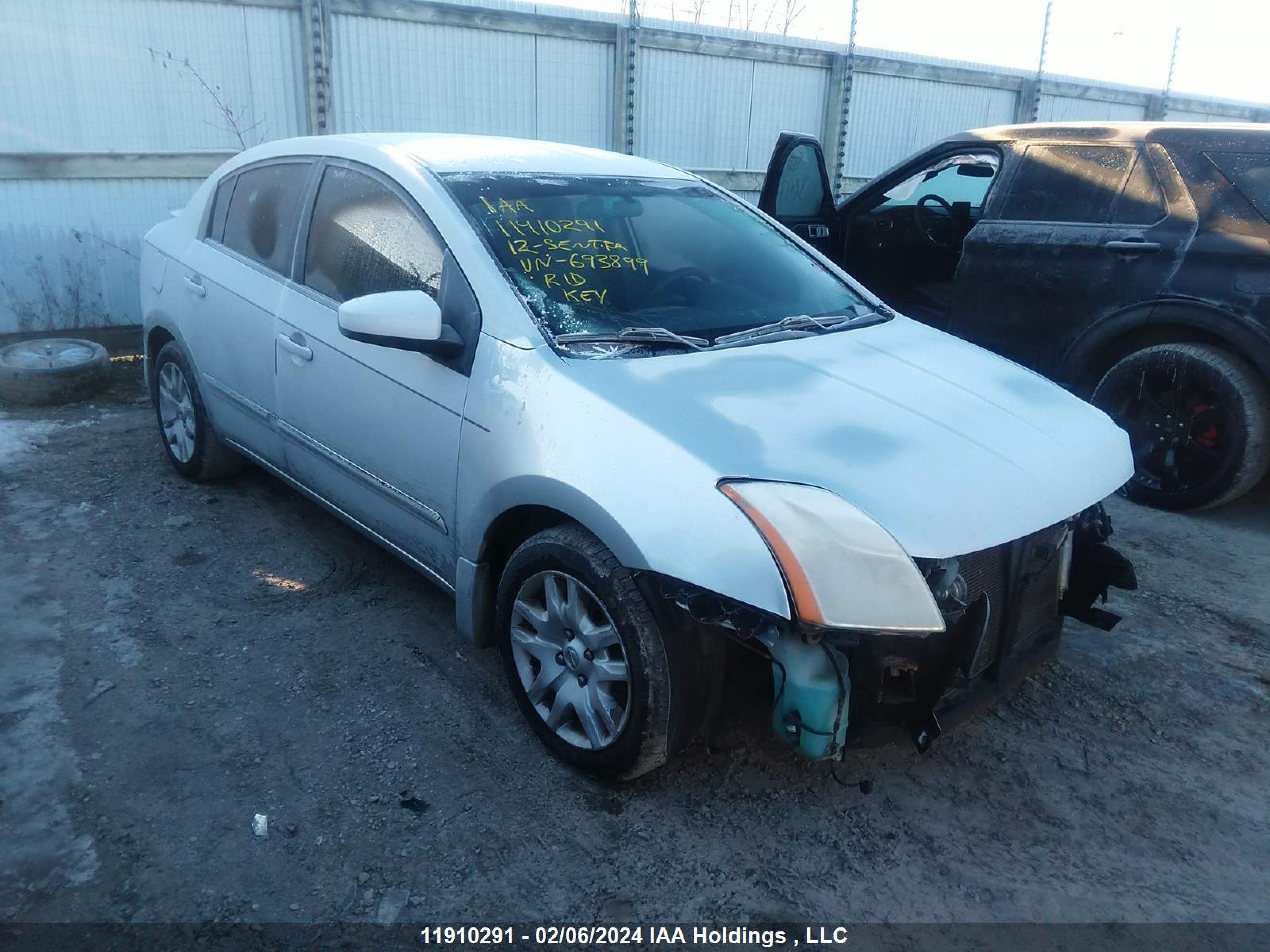 nissan sentra 2012 3n1ab6ap0cl693899