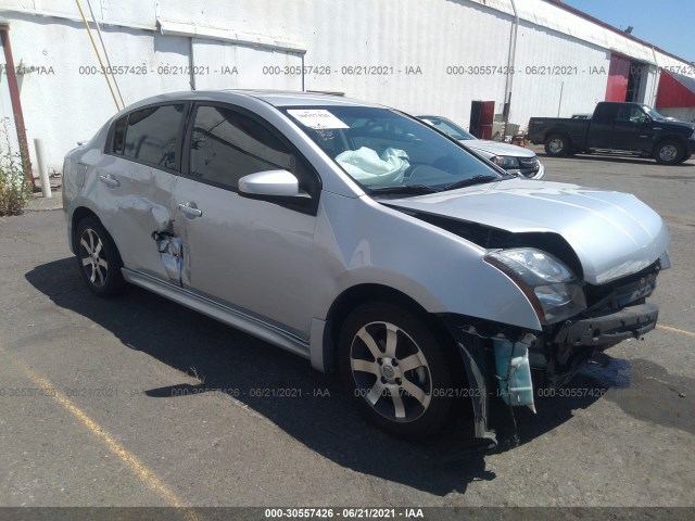 nissan sentra 2012 3n1ab6ap2cl623241