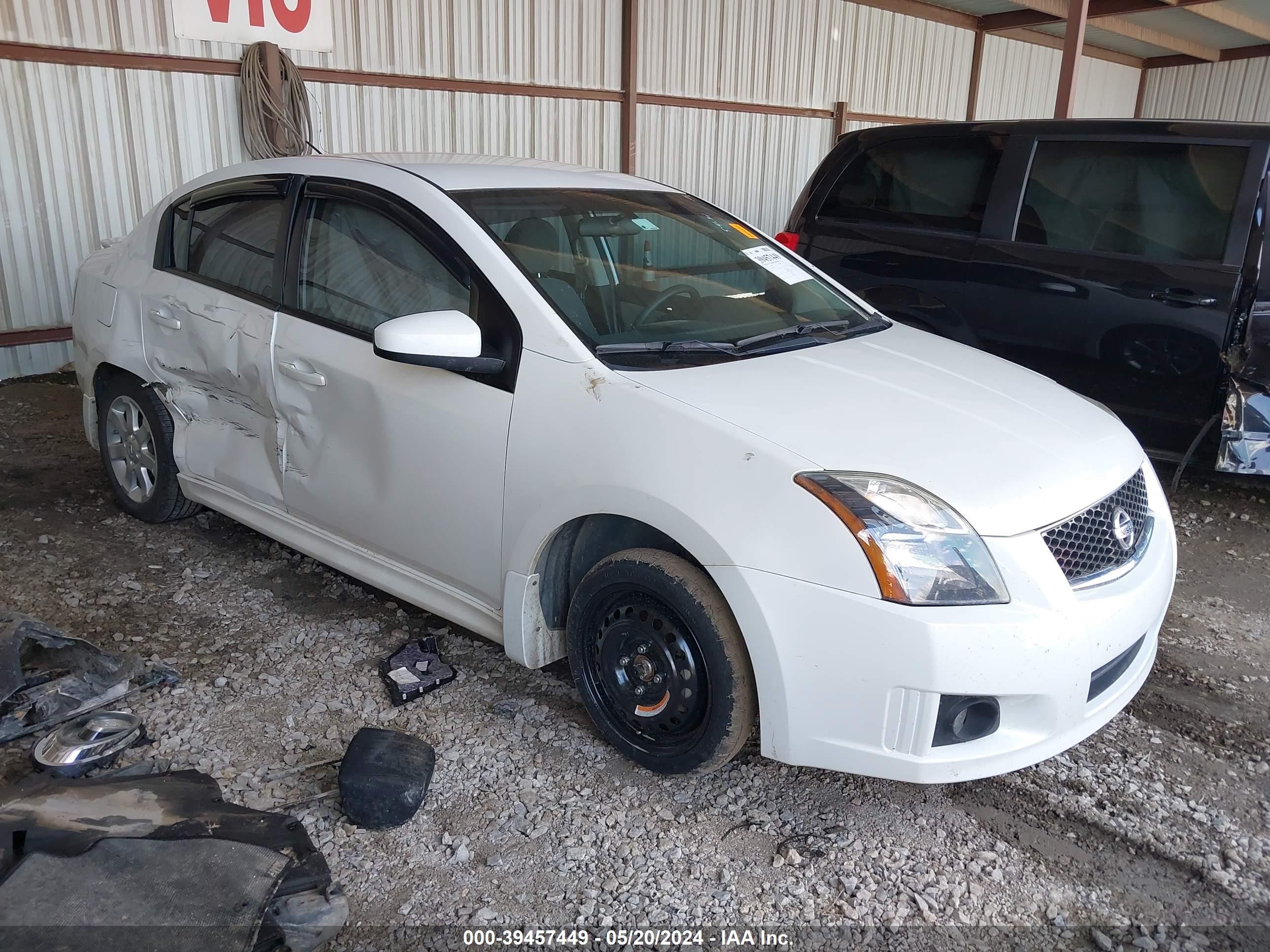 nissan sentra 2012 3n1ab6ap2cl760373