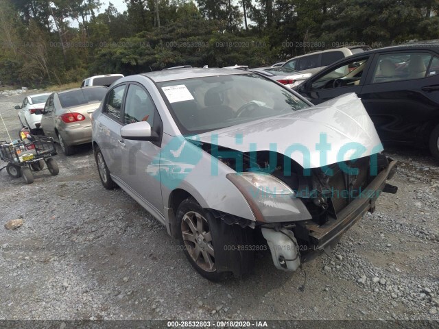 nissan sentra 2012 3n1ab6apxcl622449