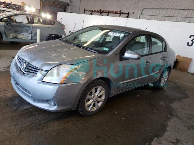 nissan sentra 2.0 2012 3n1ab6apxcl736869