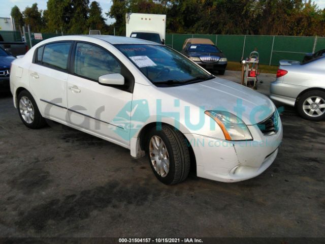 nissan sentra 2012 3n1ab6apxcl767846