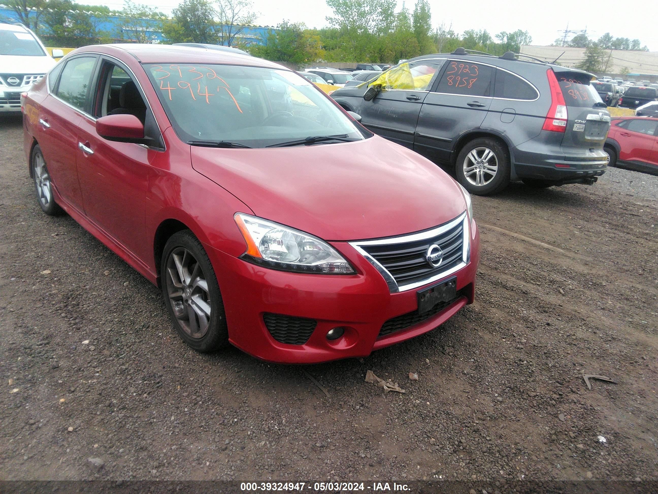 nissan sentra 2013 3n1ab7ap0dl740369