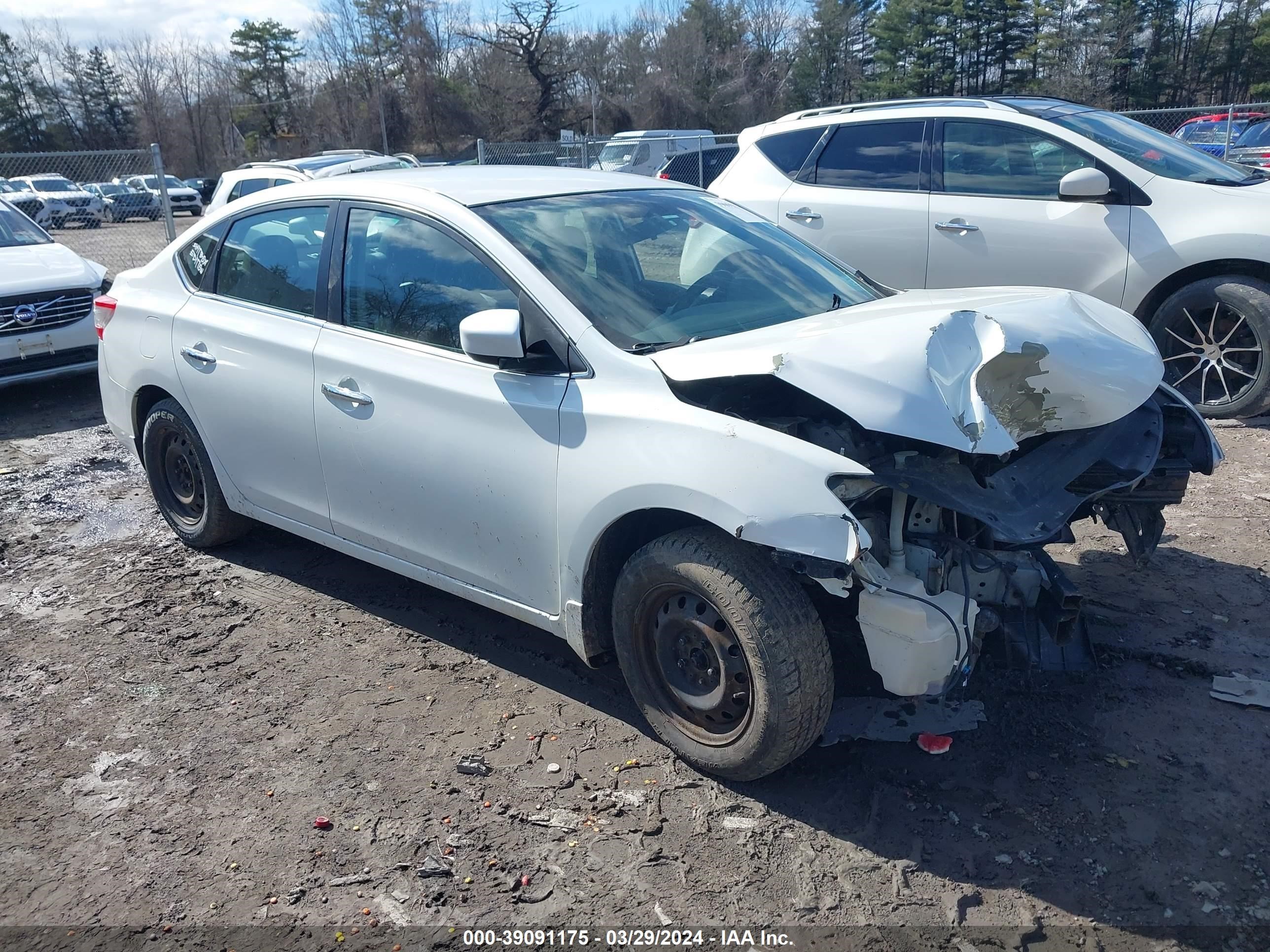 nissan sentra 2014 3n1ab7ap0el616362