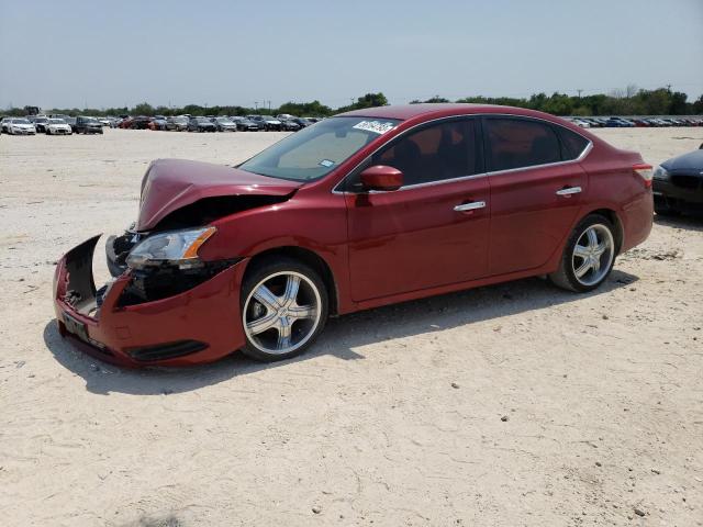 nissan sentra s 2014 3n1ab7ap0el617754