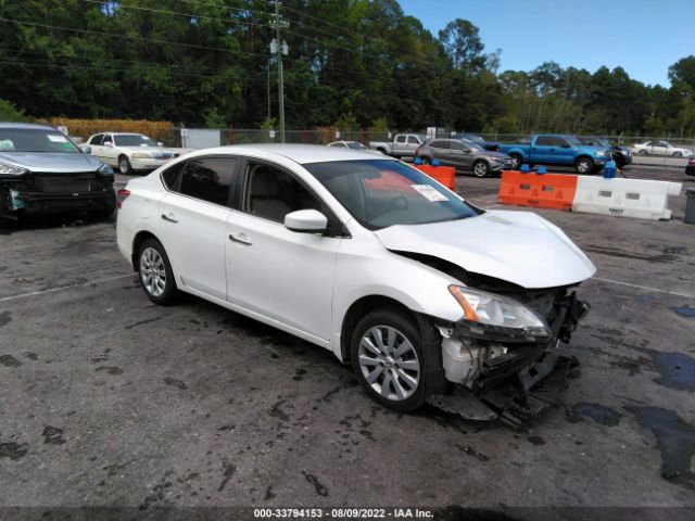 nissan sentra 2014 3n1ab7ap0el618354