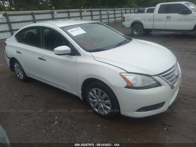 nissan sentra 2014 3n1ab7ap0el619777