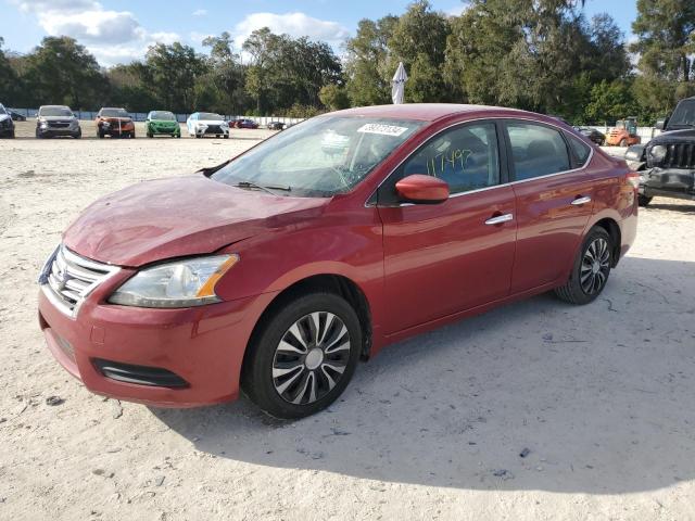 nissan sentra s 2014 3n1ab7ap0el630262