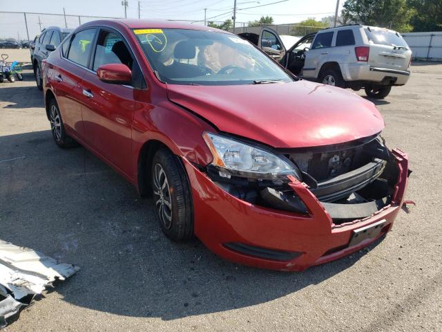 nissan sentra s 2014 3n1ab7ap0el642587