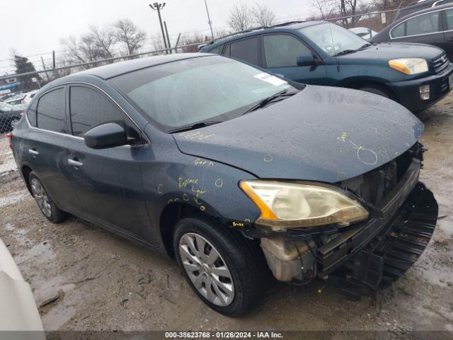 nissan sentra 2014 3n1ab7ap0el644016