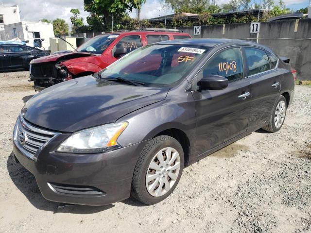 nissan sentra s 2014 3n1ab7ap0el659728