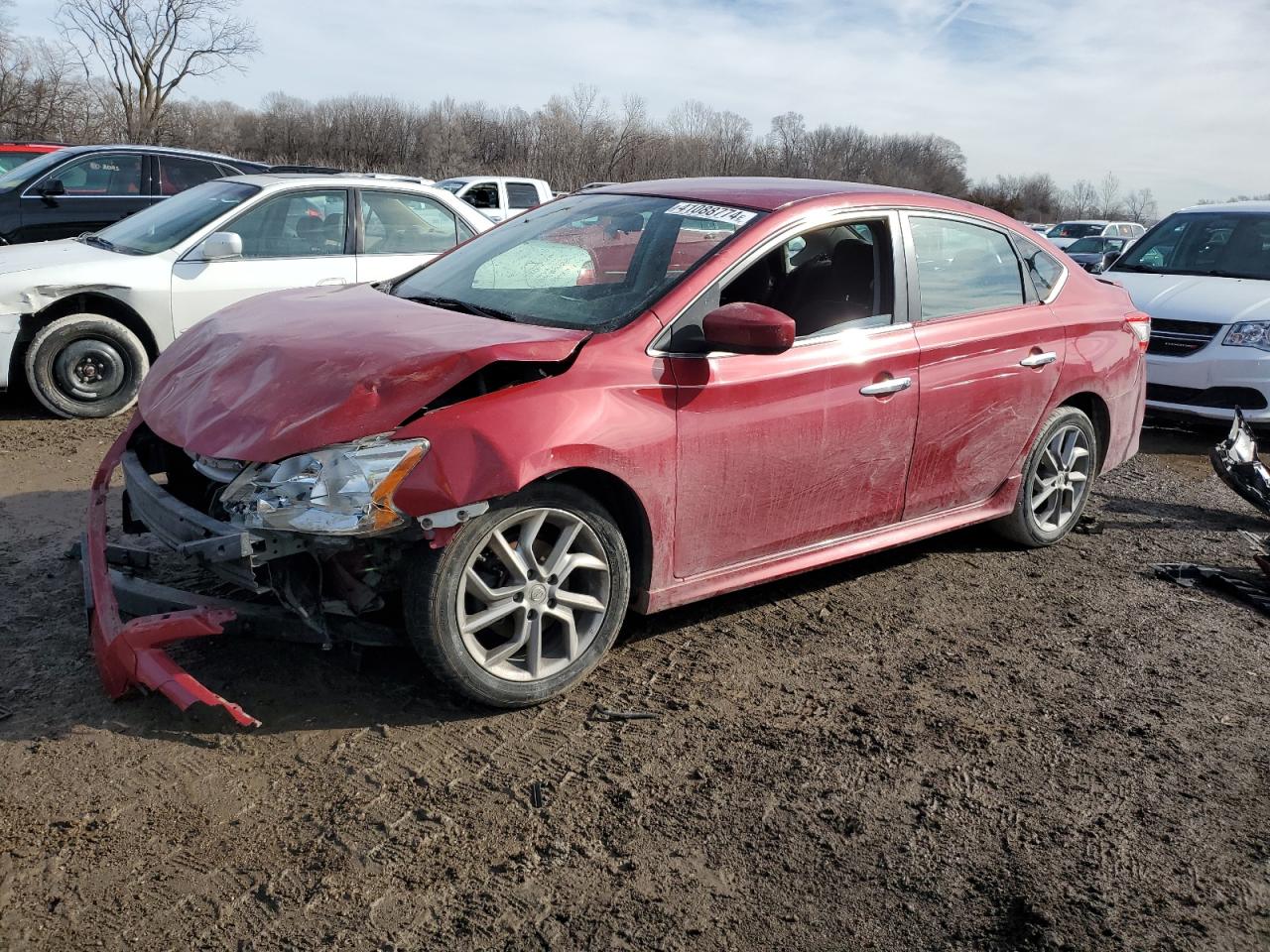 nissan sentra 2014 3n1ab7ap0el660717