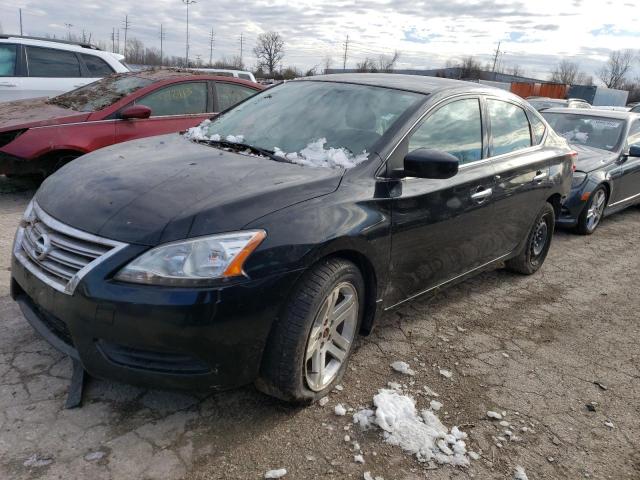 nissan sentra s 2014 3n1ab7ap0el674553