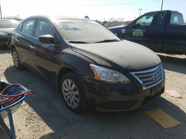 nissan sentra s 2014 3n1ab7ap0el678845