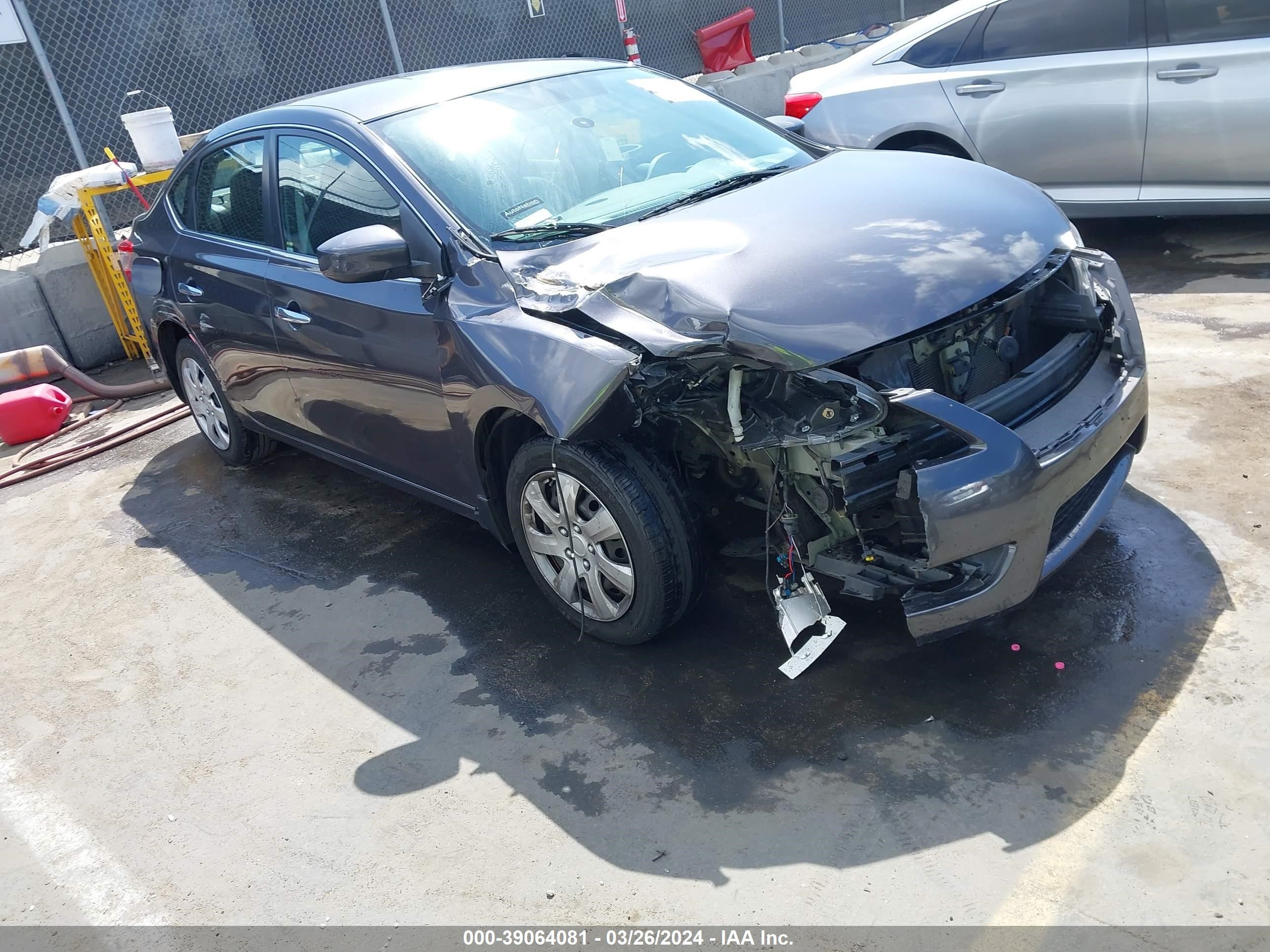 nissan sentra 2014 3n1ab7ap0el680644