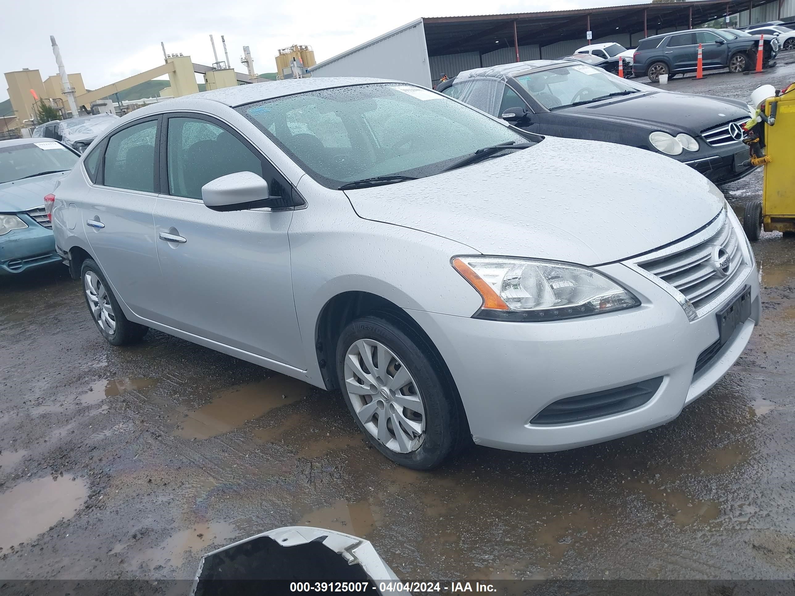 nissan sentra 2014 3n1ab7ap0el681972